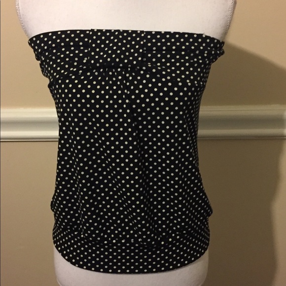 Aqua Tops - 💕Last Chance💕Aqua Black & White Top Size Large